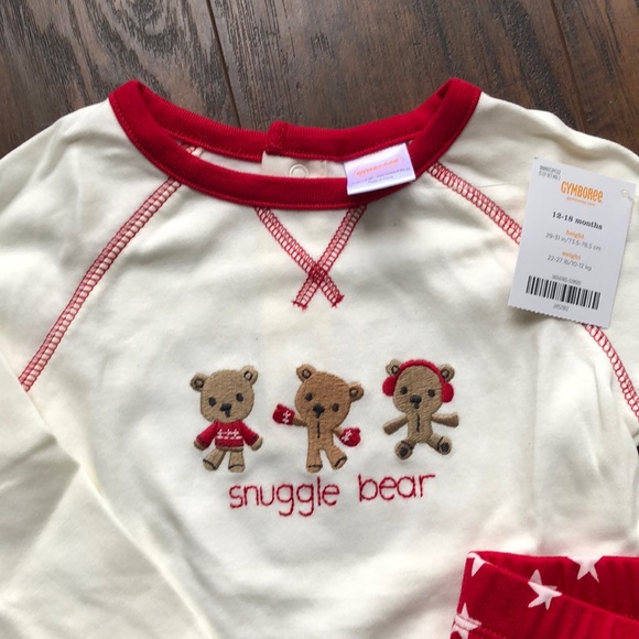NWT Gymboree Snuggle Bear set - Sz 12-18mo - Picture 2 of 5